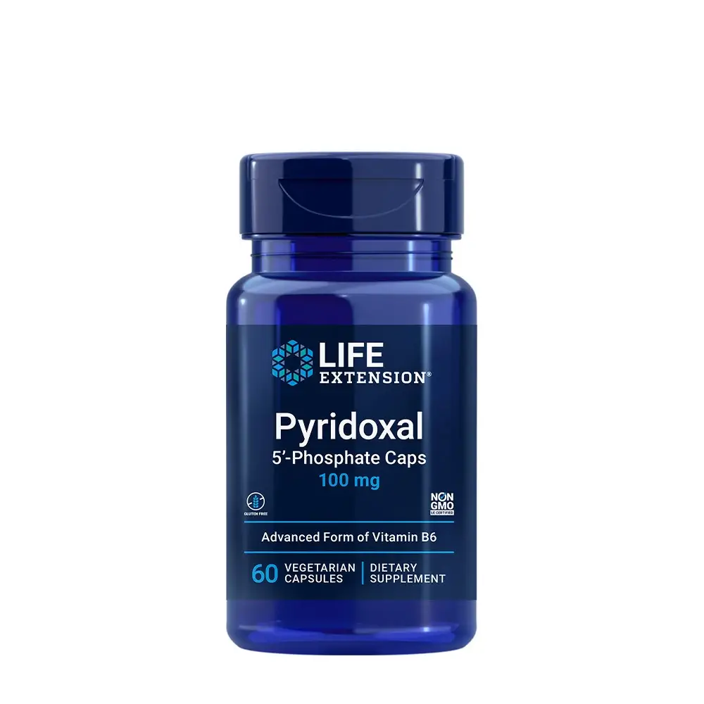 Kapslar med pyridoxal-5'-fosfat