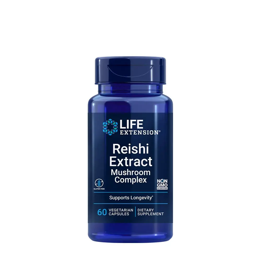 Reishi-extrakt och svampkomplex – 60 vcaps – Nuvalia