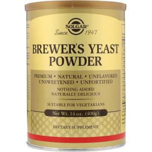 SOLGAR Brewer's Yeast Powder (400 g / 14 oz.) - Nuvalia