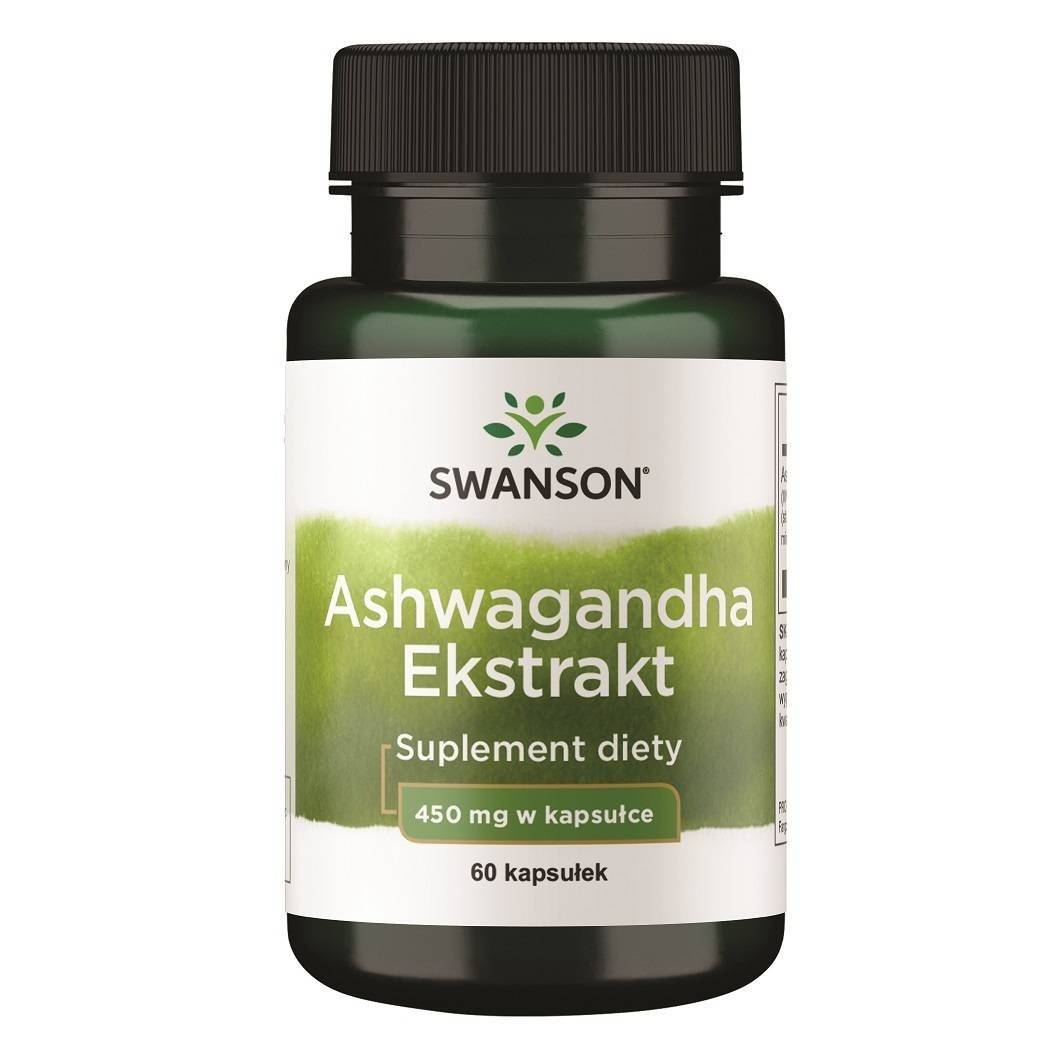 SWANSON Ashwagandha-extrakt 60 kapslar – Nuvalia