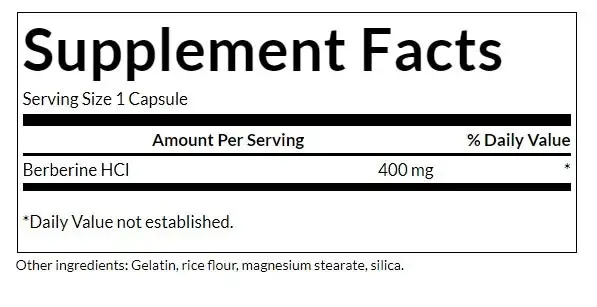 SWANSON Berberyna 400mg 60kaps - Bild 6