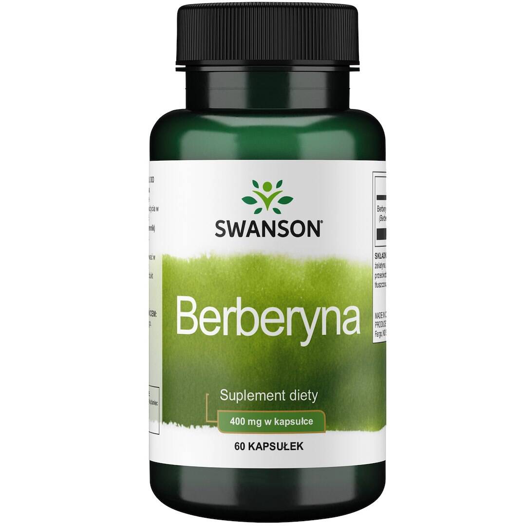 SWANSON Berberin 400 mg 60 kapslar – Nuvalia