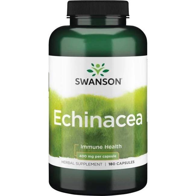 SWANSON Echinacea 400 mg 180 kapslar – Nuvalia