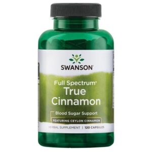 SWANSON FS True Cinnamon (Cejloñski) 300mg 120