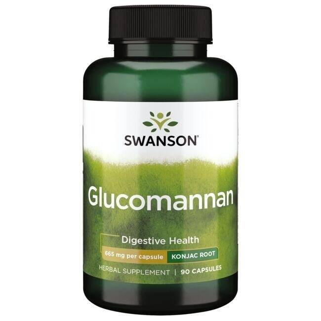 SWANSON Glucomannan 665 mg 90 kapslar – Nuvalia