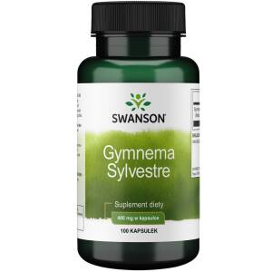 SWANSON Gymnema Sylvestre 400mg 100 kaps - Nuvalia