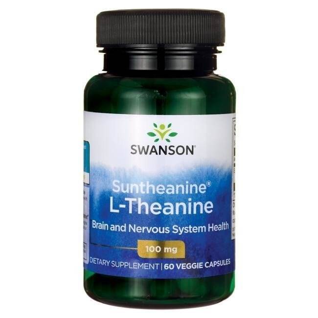 SWANSON L-teanin 100 mg, 60 kapslar – Nuvalia