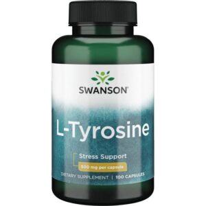 SWANSON L-Tyrozyna 500mg 100 kaps