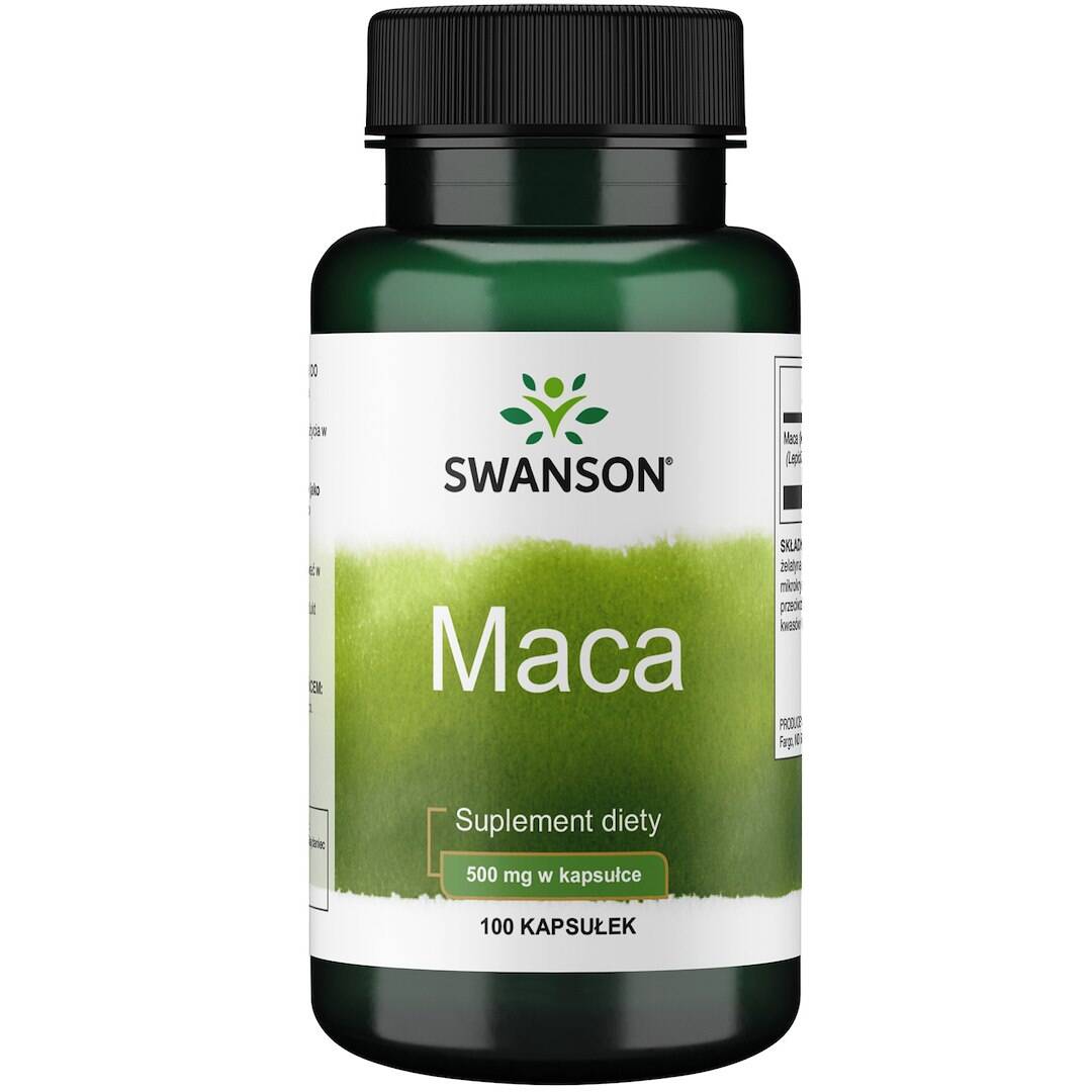 SWANSON Maca 500 mg 100 kapslar – Nuvalia