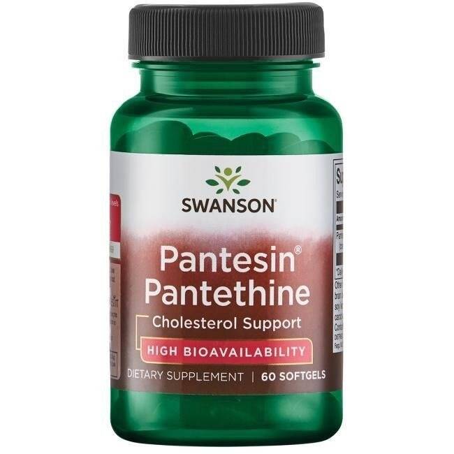 SWANSON Pantesin Panthetine 300 mg 60 kapslar – Nuvalia