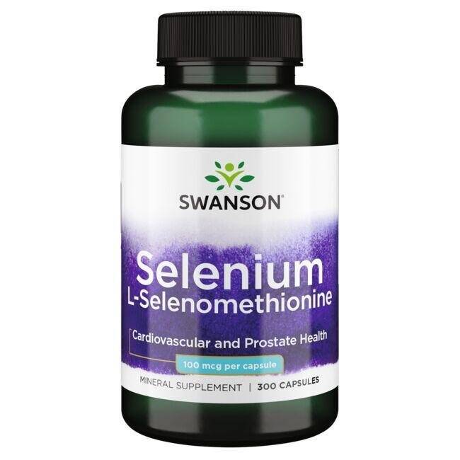 SWANSON Selen SeLECT 100 mcg 300 kapslar – Nuvalia
