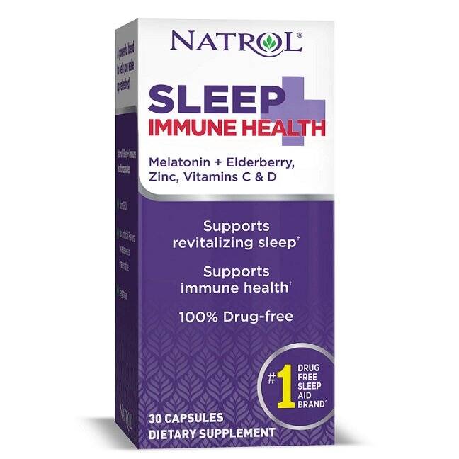 Sömn + immunförsvar – 30 kapslar – Nuvalia