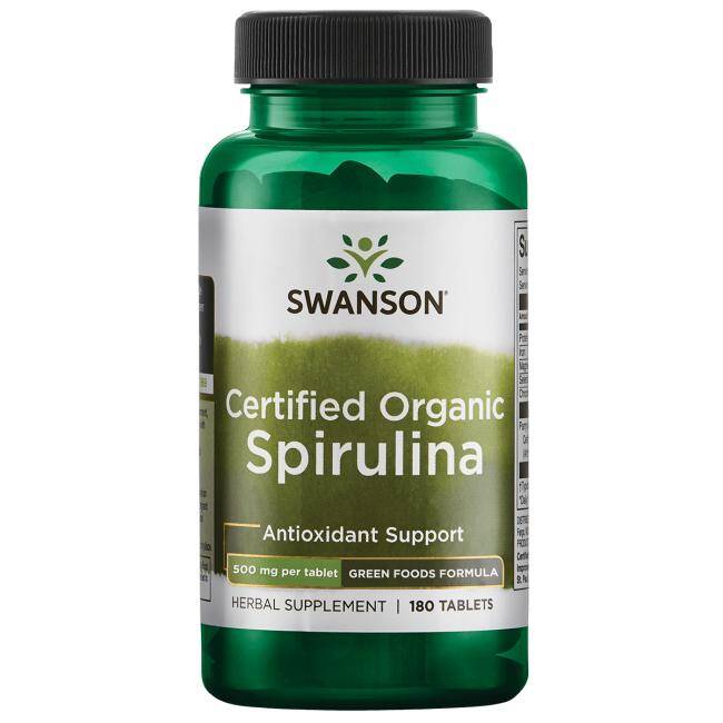 Spirulina – 180 tabletter – Nuvalia