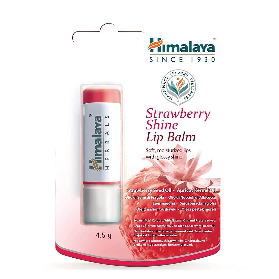 Strawberry Shine läppbalsam – 4,5 g – Nuvalia