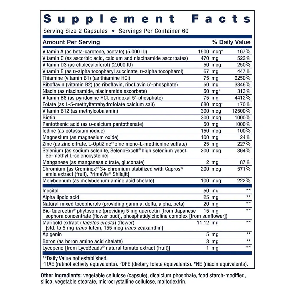 Multivitamin – 120 kapslar – Nuvalia