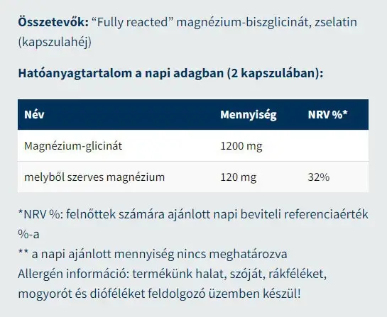 USA medical Magnesium Bisglycinate (60 Kapslar) - Bild 2