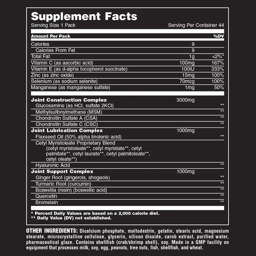 Universal Nutrition Animal Flex (44 Packs) - Bild 2