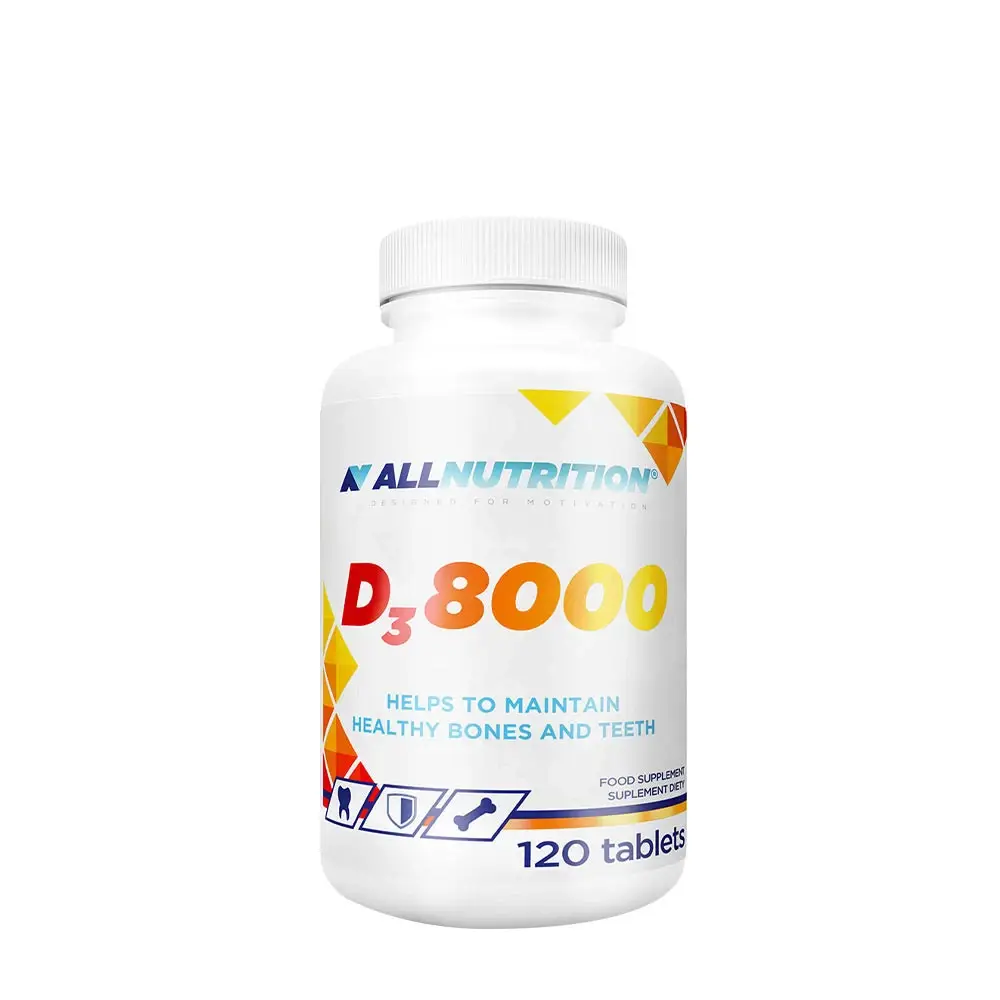 Vitamin D3 8000 – 120 tabletter – Nuvalia