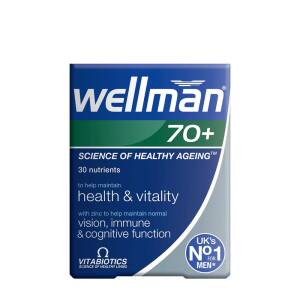 Vitabiotics Wellman 70+ (30 Tablets) - Nuvalia