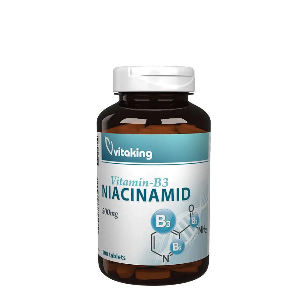 Vitaking B3 Niacinamid 500 mg (100 tabletter) – Nuvalia