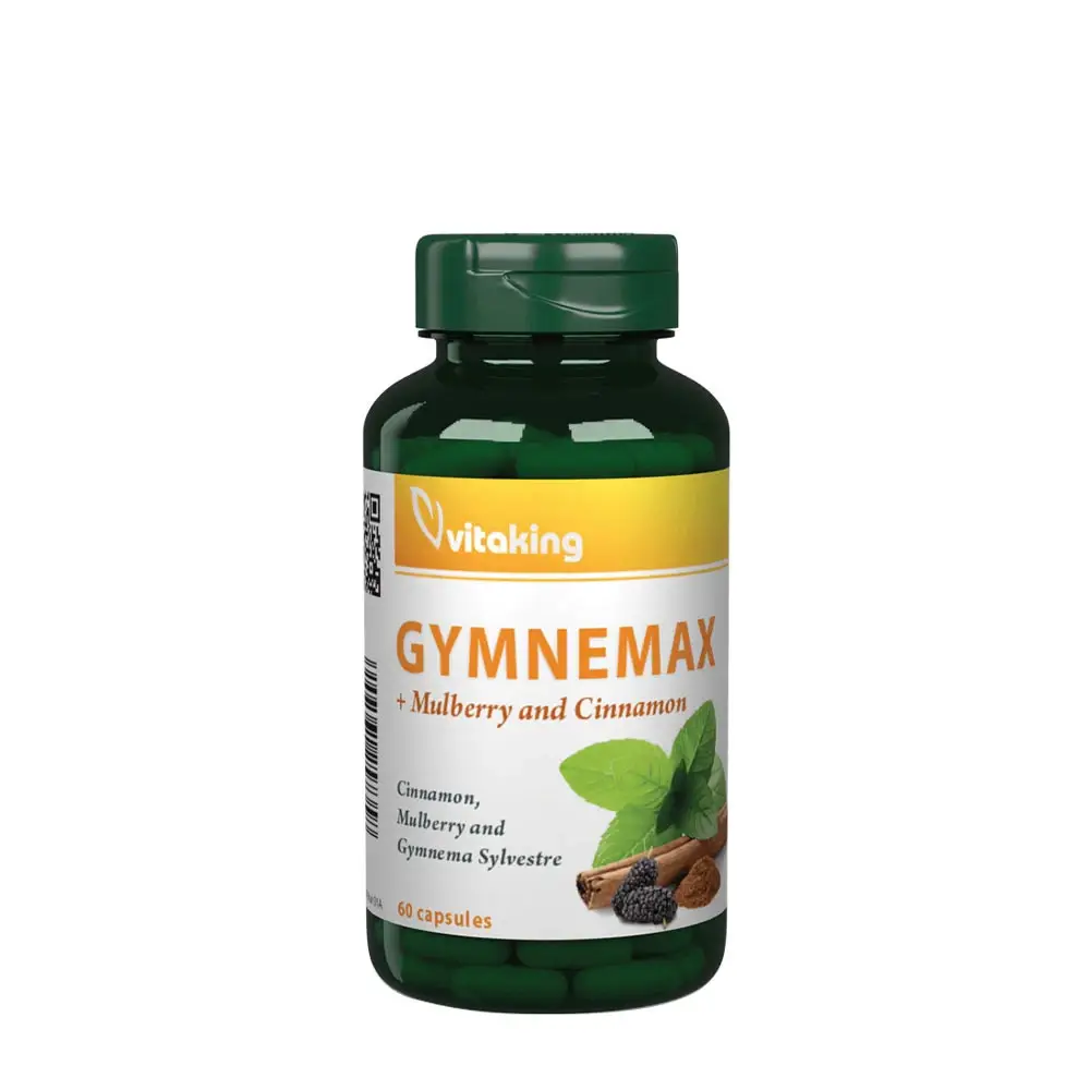 Vitaking Gymnemax + mullbär och kanel 750 mg (60 kapslar) – Nuvalia