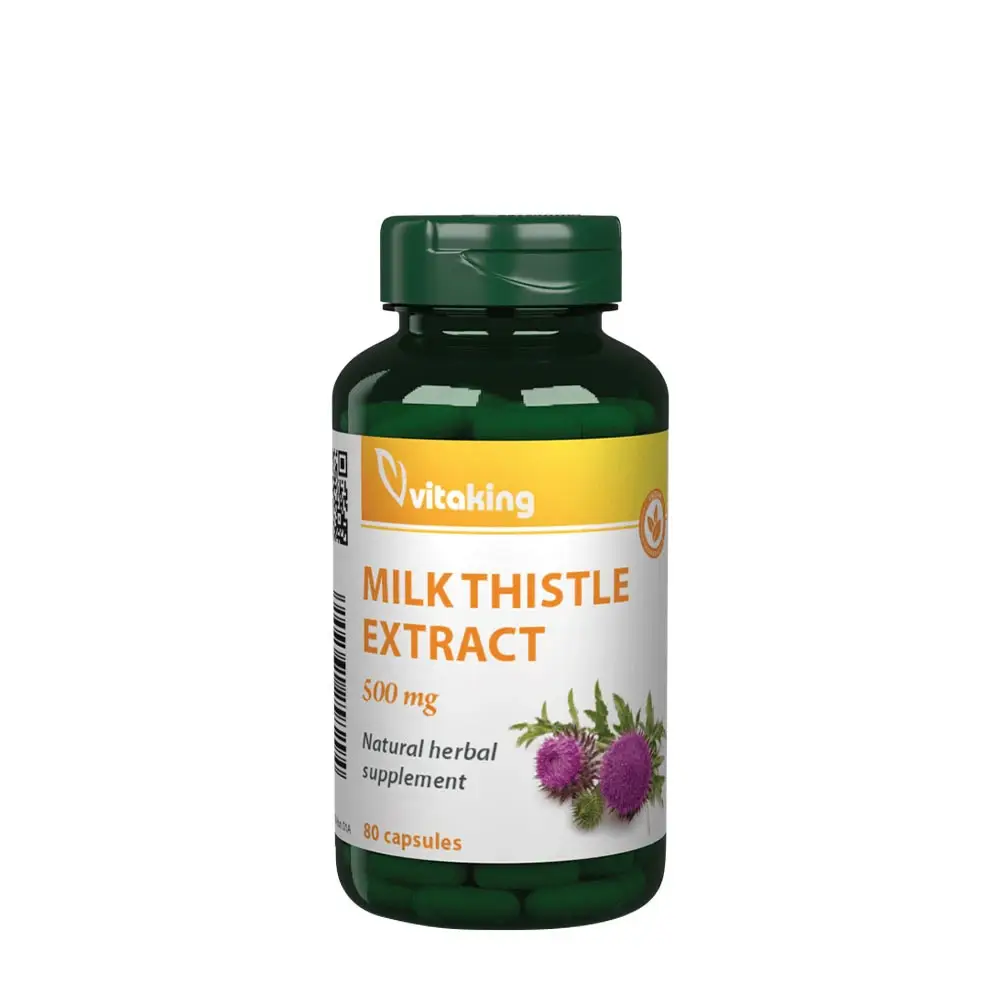 Vitaking Mariatistelextrakt 500 mg (80 kapslar) – Nuvalia