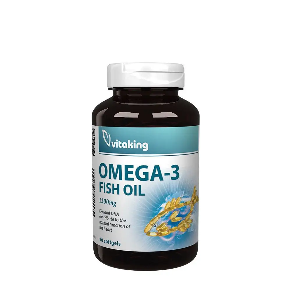 Vitaking Omega-3 1200 mg (90 mjuka kapslar) – Nuvalia