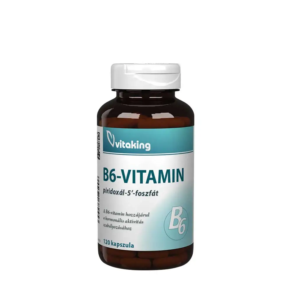 Vitaking Vitamin B6 (P5P) (120 kapslar) – Nuvalia