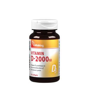 Vitaking Vitamin D-2000 (90 Softgels) - Nuvalia