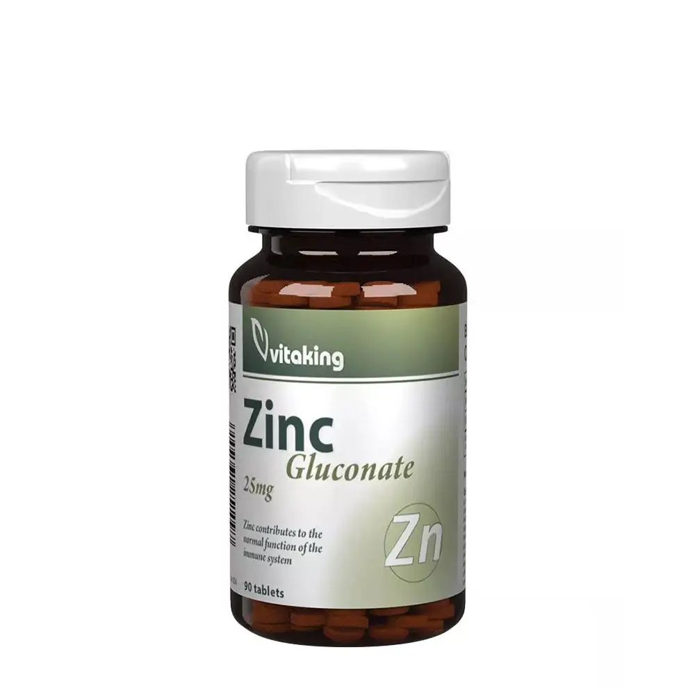 Vitaking Zinkglukonat 25 mg (90 tabletter) – Nuvalia