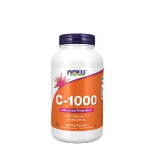 Vitamin C-1000 with 100mg Bioflavonoids - 250 vcaps - Nuvalia