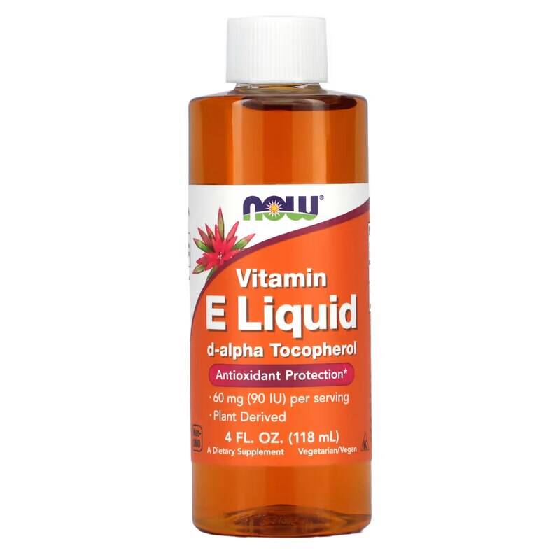 Vitamin E-vätska – 118 ml – Nuvalia