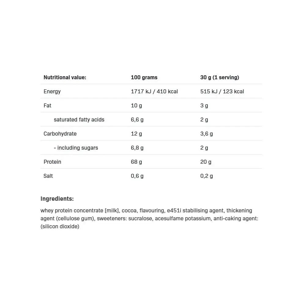 Choklad – 700 g – Nuvalia