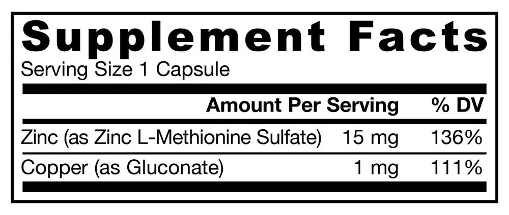 Zinc Balance – 100 vcaps - Bild 2