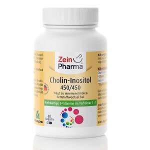 Choline-Inositol 450/450mg - 60 caps - Nuvalia