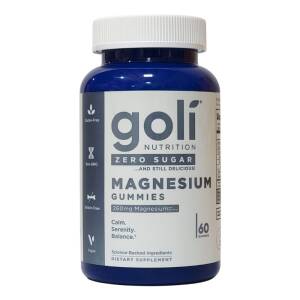 GOLI NUTRITION Zero Sugar Magnesium (60 gummies) - Nuvalia