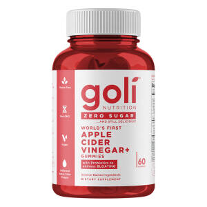 Goli Nutrition Apple Cider Vinegar sugar free 60 gummies - Nuvalia