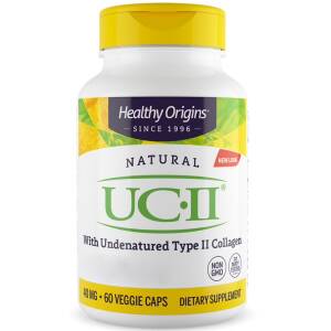 Healthy Origins Natural UC II 40mg 60 veg. capsules - Nuvalia