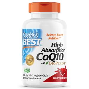 CoQ10 med hög biotillgänglighet och BioPerine