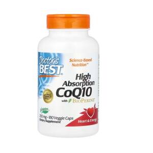 CoQ10 med hög biotillgänglighet och BioPerine