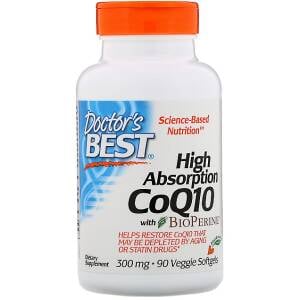 CoQ10 med hög biotillgänglighet och BioPerine
