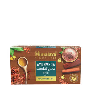 Himalaya Ayurveda Sandal Glow Soap (125 g) - Nuvalia