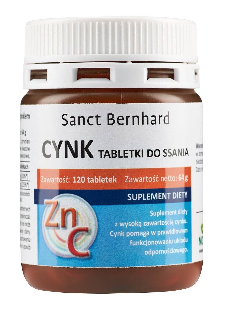 KRAUTERHAUS SANCT BERNHARD Zinc-Immune Lozenges (120 tabs) - Nuvalia