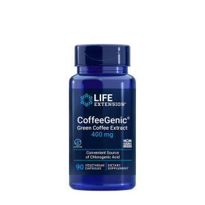 Life Extension - CoffeeGenic® Green Coffee Extract (90 Veg Capsules) - Nuvalia