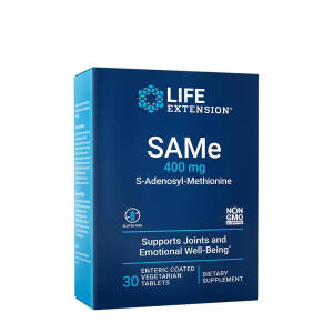 Life Extension - SAMe 400 mg (S-Adenosyl-Methionine) (30 Tablets) - Nuvalia