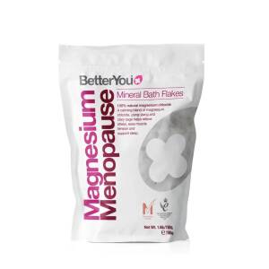 Magnesium Menopause Bath Flakes - 750g - Nuvalia