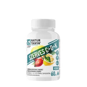 Natur Tanya Organic C+D+K  (60 Tablets) - Nuvalia