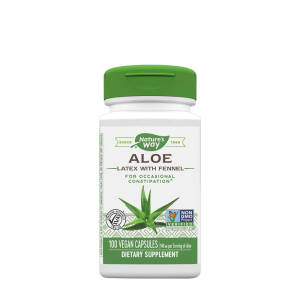 Natures Way Aloe (100 Capsules) - Nuvalia
