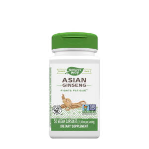 Natures Way Asian Ginseng (50 Capsules) - Nuvalia