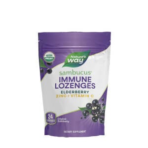 Natures Way Sambucus Immune Organic Lozenge (24 lozenges) - Nuvalia